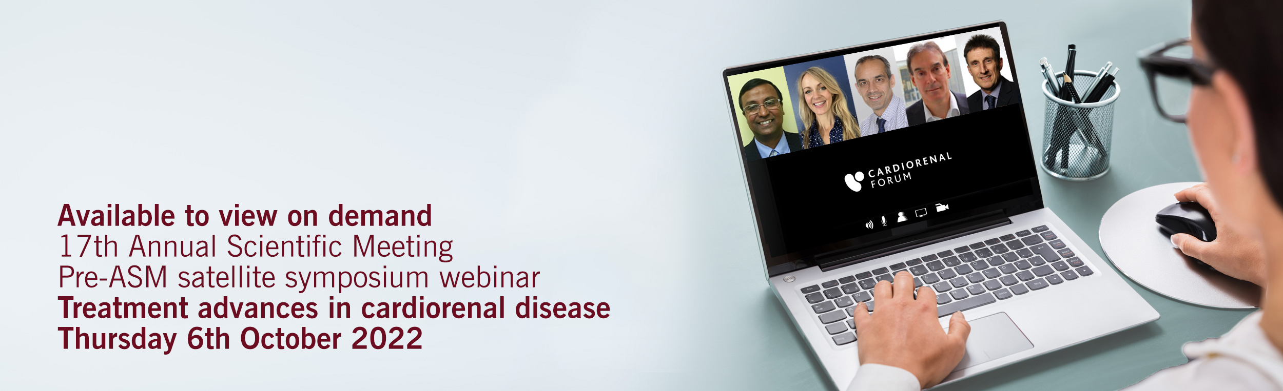Pre-ASM satellite symposium webinar: Treatment advances in cardiorenal disease